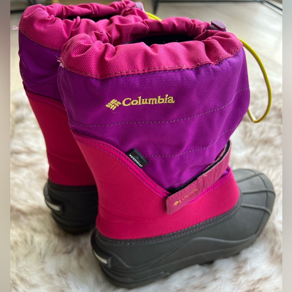 COLUMBIA Girls Winter Snow Boots - Pink